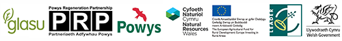 Funded By: Glasu, Powys Regeneration Partnership, Powys County Council, Natural Resources Wales, EU, Leader + and the Welsh Government
